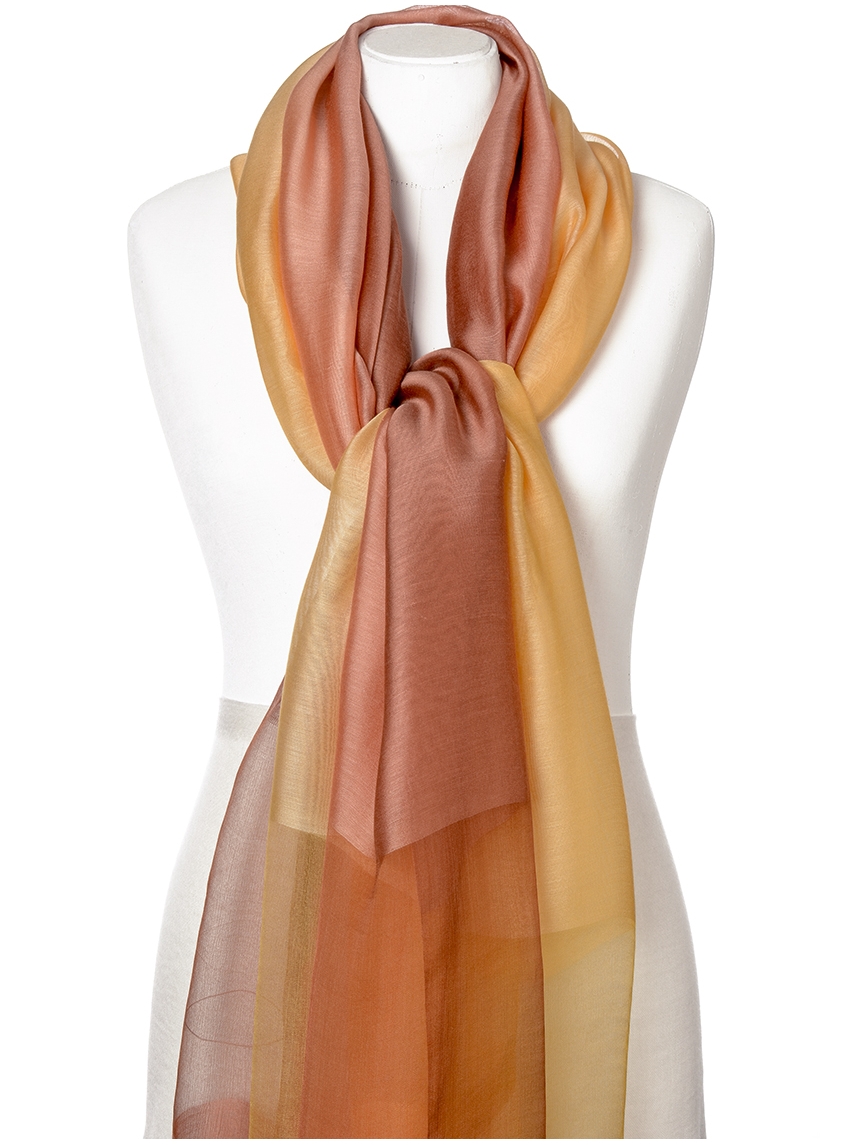 silk and cotton scarves